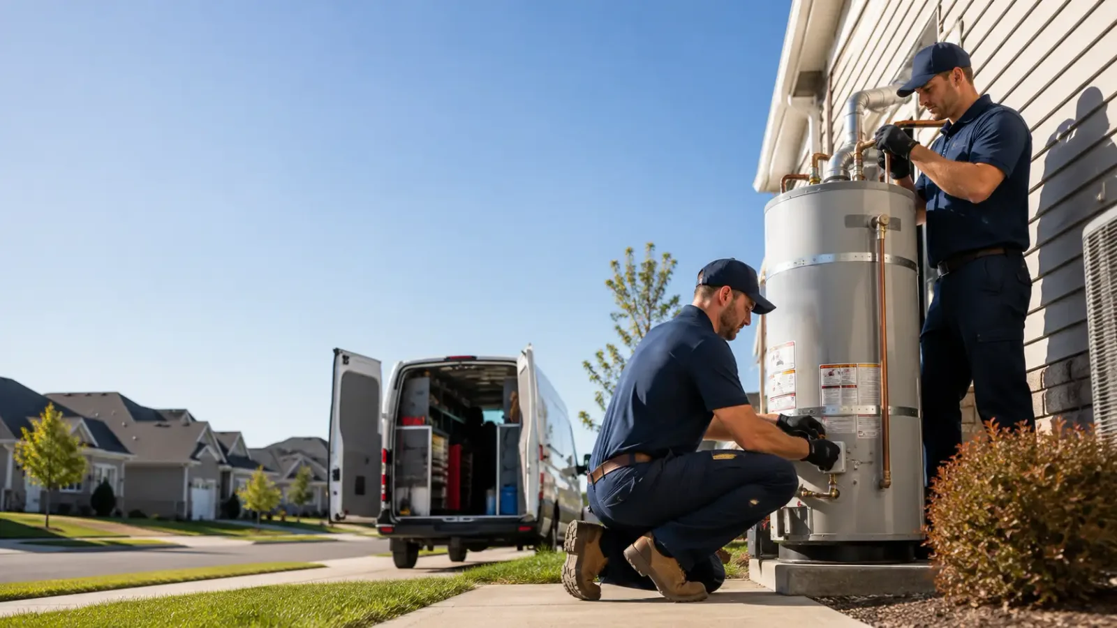 Water Heater Installation in Hustle, VA